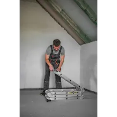 DRABINA WIELOFUNKCYJNA SKŁADANA DRABEST 4X3 STOPNIE + PODEST WYSOKOŚĆ ROBOCZA DO 4,39 M