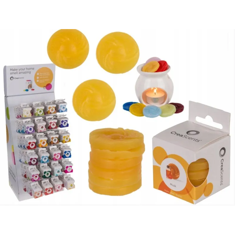 WOSKI ZAPACHOWE 6 KRĄŻKÓW DO KOMINKA