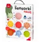 Zestaw Piłeczek Sensorycznych Rozwój Motoryki I Zmysłów 8 Sztuk Tullo 0+