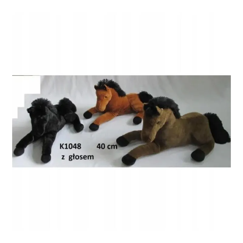 PLUSZAK KOŃ 40CM Z GŁOSEM 3+
