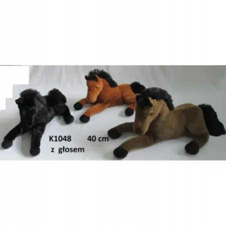 Pluszak Koń 40Cm Z Głosem 3+