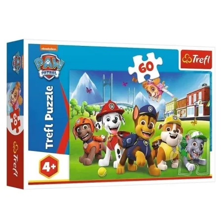 PSI PATROL NA POLANIE PUZZLE 60 ELEMENTÓW TREFL 4+