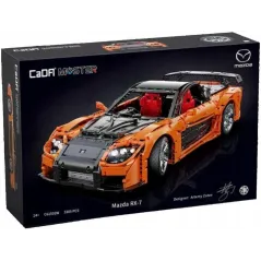 KLOCKI KONSTRUKCYJNE ZDALNIE STEROWANE AUTO MAZDA RX-7 CADA 14+