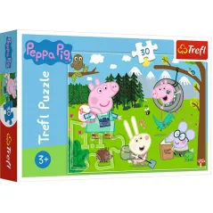 ŚWINKA PEPPA LEŚNA WYPRAWA PUZZLE 30 ELEMENTÓW 3+
