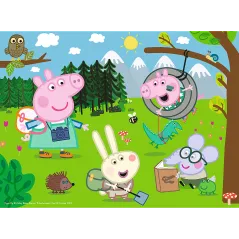 Świnka Peppa Leśna Wyprawa Puzzle 30 Elementów 3+