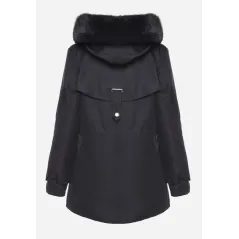 Kurtka Parka Z Futerkowym Obszyciem S'west Rozmiar Xxl