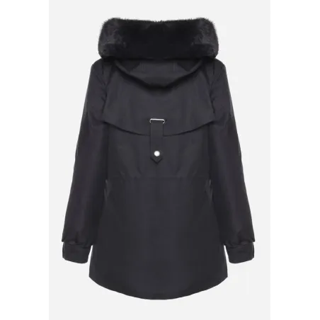 Kurtka Parka Z Futerkowym Obszyciem S'west Rozmiar Xxl
