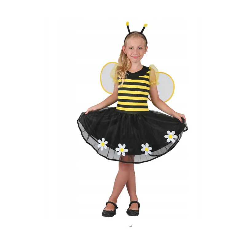STRÓJ PSZCZÓŁKA DLA DZIECI NA BAL KARNAWAŁOWY ROZMIAR 110-120 CM