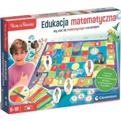 GRA EDUKACYJNA MATEMATYKA DLA DZIECI 6-10 LAT CLEMENTONI 6+