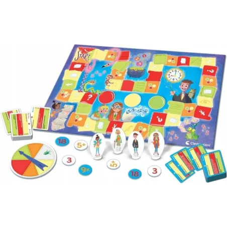 Gra Edukacyjna Matematyka Dla Dzieci 6-10 Lat Clementoni 6+