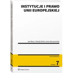 INSTYTUCJE I PRAWO UNII EUROPEJSKIEJ