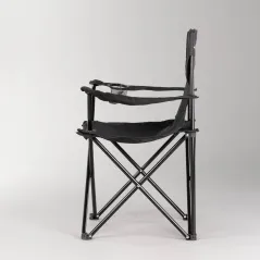 KRZESŁO KEMPINGOWE 24MX SKŁADANE Z UCHWYTEM NA NAPÓJ