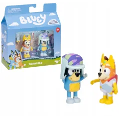 BLUEY BAJKOWE POSTACIE 2 FIGURKI CHILLI I BANDIT TM TOYS 3+