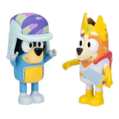 Bluey Bajkowe Postacie 2 Figurki Chilli I Bandit Tm Toys 3+