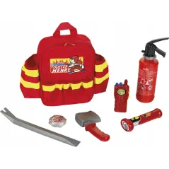 PLECACZEK STRAŻACKI Z AKCESORIAMI KLEIN 3+