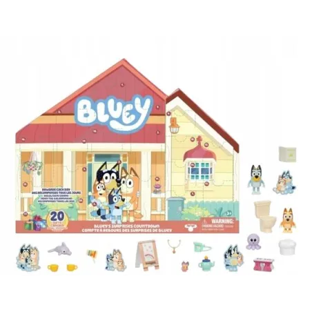 2. KALENDARZ ADWENTOWY BLUEY DLA DZIECI 20 NIESPODZIANEK 3+