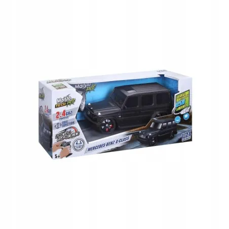 Auto Zdalnie Sterowane Mercedes G Klasa Tech R/C 1:24 Fioletowy Mat Maisto 5+ Auto Zdalnie Sterowane Mercedes G Klasa Tech R/C 1:24 Fioletowy Mat Maisto 5+