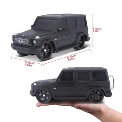 AUTO ZDALNIE STEROWANE MERCEDES G KLASA TECH R/C 1:24 FIOLETOWY MAT MAISTO 5+