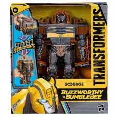 FIGURKA TRANSFORMERS SCOURGE RISE OF THE BEASTS HASBRO BUZZWORTHY BUMBLEBEE 6+