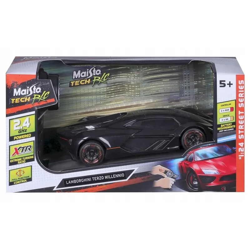 AUTO ZDALNIE STEROWANE LAMBORGHINI TERZO MILLENNIO 1:24 MAISTO 5+ AUTO ZDALNIE STEROWANE LAMBORGHINI TERZO MILLENNIO 1:24 MAISTO 5+