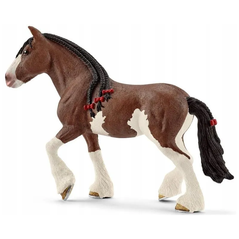 FIGURKA KONIA CLYDESDALE KLACZ SCHLEICH 3+