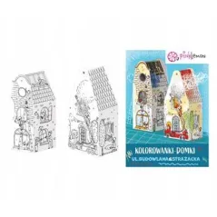 DOMEK MINI UL. BUDOWLANA I STRAŻACKA ZESTAW KREATYWNY 4+