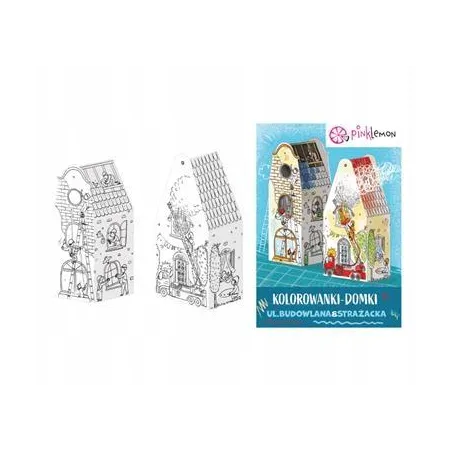 Domek Mini Ul. Budowlana I Strażacka Zestaw Kreatywny 4+ Domek Mini Ul. Budowlana I Strażacka Zestaw Kreatywny 4+