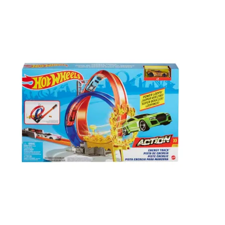 HOT WHEELS TOR PODWÓJNA PĘTLA Z AUTKIEM MATTEL 5+