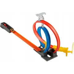 Hot Wheels Tor Podwójna Pętla Z Autkiem Mattel 5+