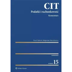 CIT. PODATKI I RACHUNKOWOŚĆ. KOMENTARZ