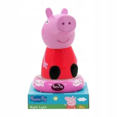 LAMPKA NOCNA LED 3D ŚWINKA PEPPA 3+