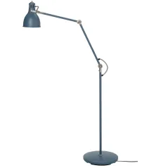 TURKUSOWA LAMPA PODŁOGOWA Z REGULOWANYM RAMIENIEM IKEA AROD 170CM