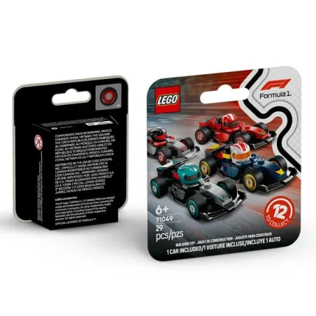 FIGURKA MINIFIGURES KOLEKCJA BOLIDÓW F1 LEGO 71049