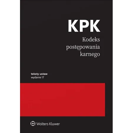 Kodeks Postępowania Karnego. Przepisy