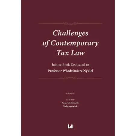 CHALLENGES OF CONTEMPORARY TAX LAW