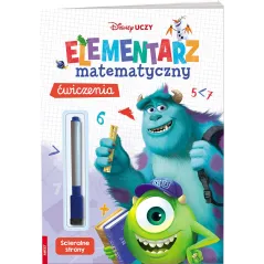 DISNEY UCZY POTWORY I SPÓŁKA ELEMENTARZ MATEMATYCZNY ĆWICZENIA - Ameet