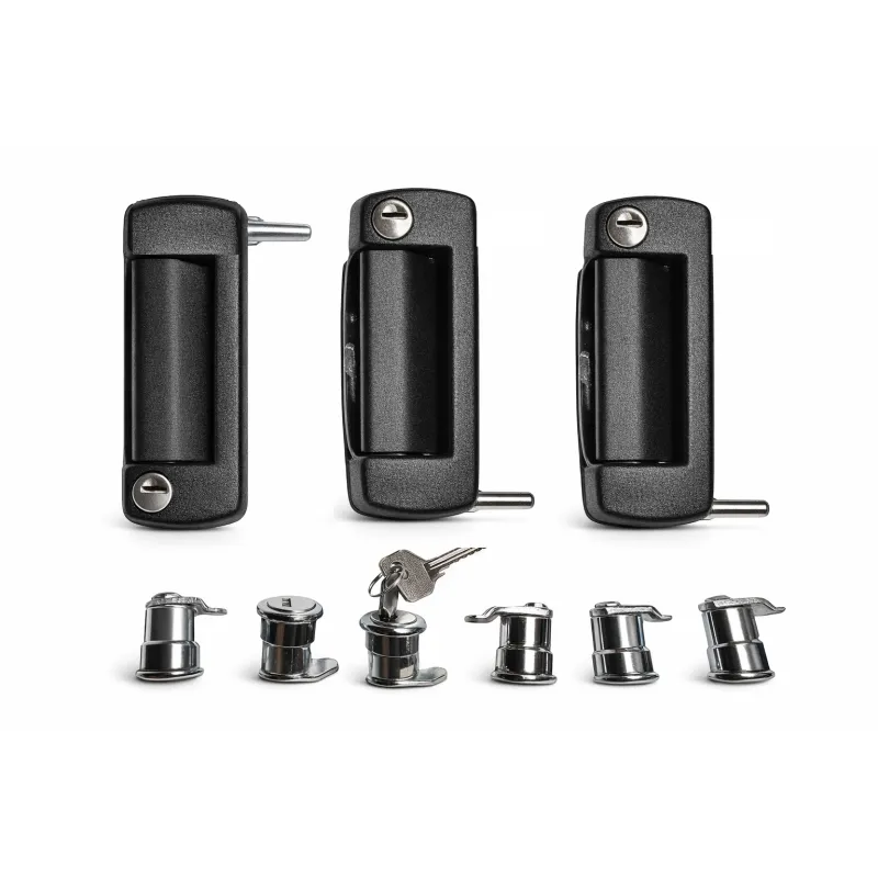 HONKER KOMPLET ZAMKÓW 6 SZT. + 3 KLAMKI + 2 KLUCZYKI