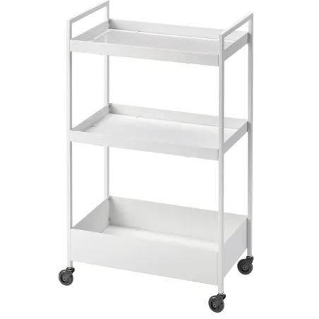 Wózek Kuchenny Ikea Nissafors Biały Na Kółkach 50,5X30X83 Cm