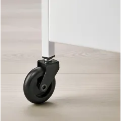 WÓZEK KUCHENNY IKEA NISSAFORS BIAŁY NA KÓŁKACH 50,5X30X83 CM