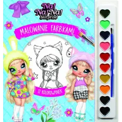 NA! NA! NA! SURPRISE. MALOWANIE FARBKAMI II GATUNEK
