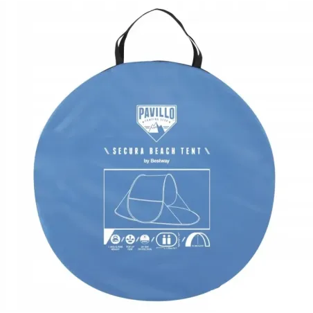 Namiot Plażowy Dwuosobowy Bestway Secura Samorozkładający 120 X 192 X 85 Cm