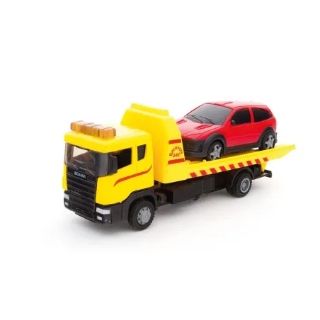 SAMOCHÓD LAWETA POMOC DROGOWA SCANIA 1:48 3+ - Teama