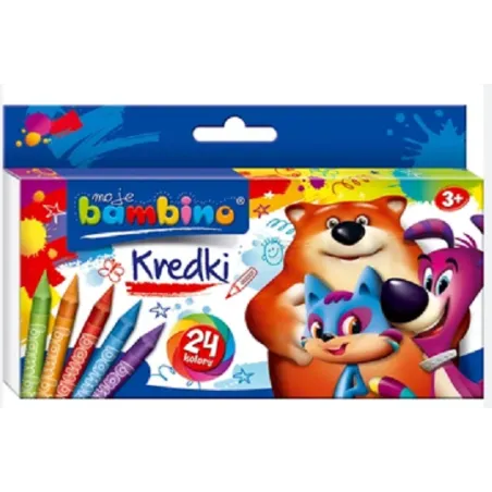 Kredki Bambino 24 Kolory 3+
