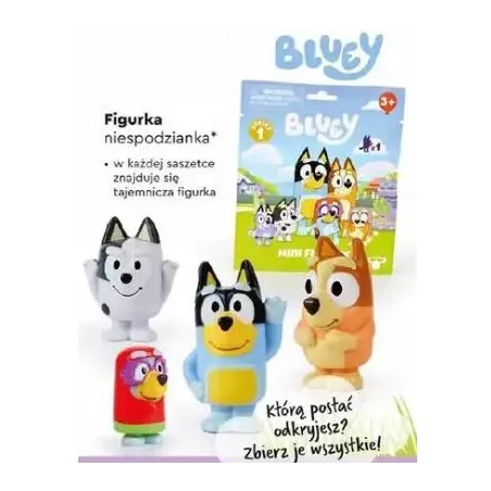 BLUEY MINI FIGURKA NIESPODZIANKA DLA DZIECI 3+