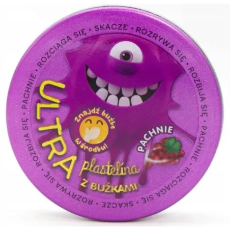 Ultra Plastelina Dla Dzieci Z Buźkami Kreatywna Zabawa Winogronowa 3+