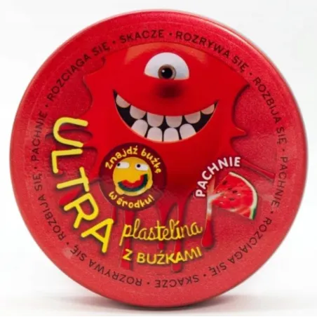 Ultra Plastelina Dla Dzieci Z Buźkami Kreatywna Zabawa Arbuzowa 3+