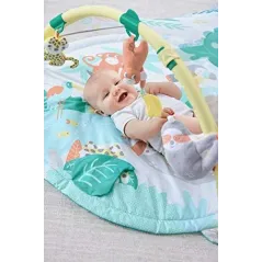 MATA EDUKACYJNA TROPICAL RAJ SKIP HOP Z PAŁĄKAMI I ZABAWKAMI SKIP HOP 0M+