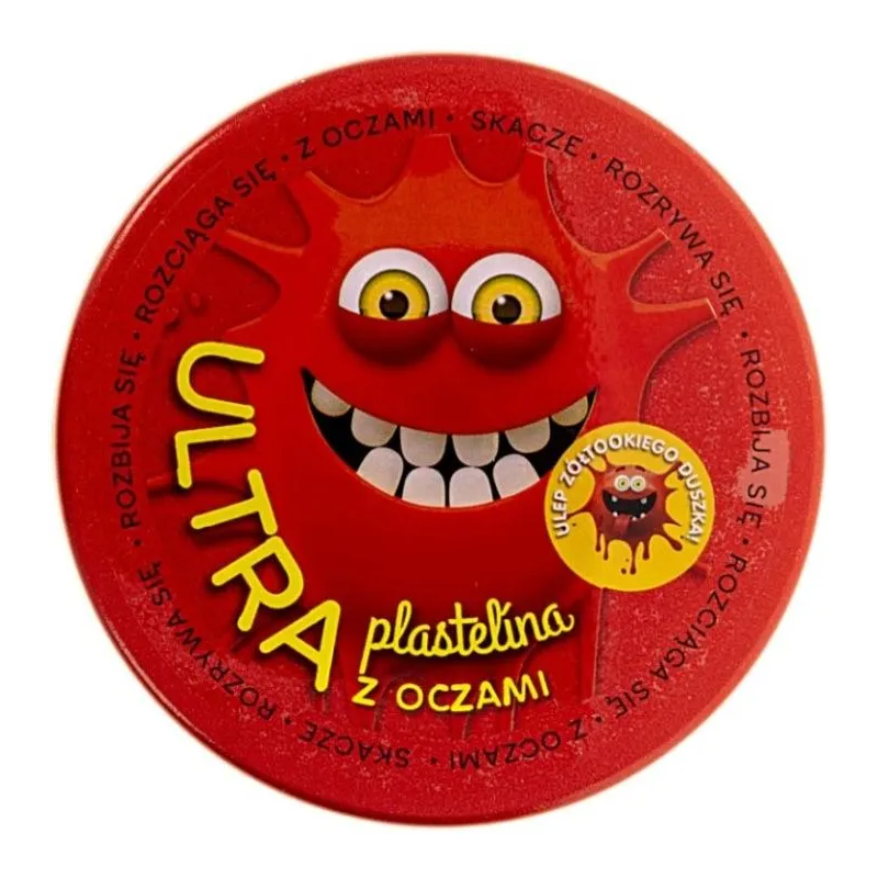 ULTRA PLASTELINA DLA DZIECI Z BUŹKAMI KREATYWNA ZABAWA 3+