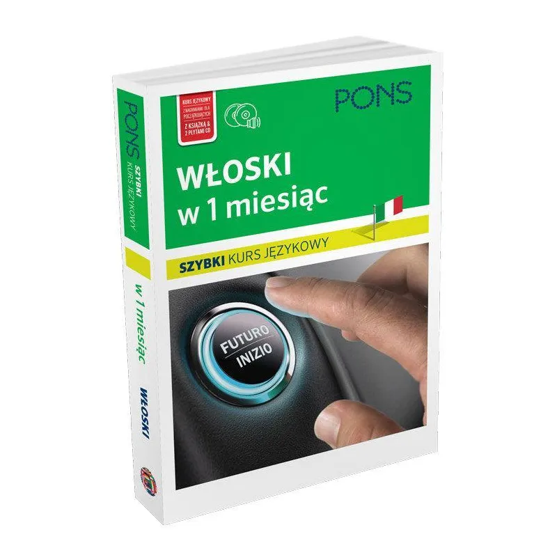 WŁOSKI W 1 MIESIĄC SZYBKI KURS JĘZYKOWY Z PŁYTĄ CD Anne Braun, Marina Ferdeghini, Niggi Paola - Pons