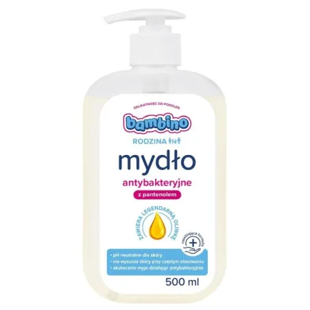 Bambino Rodzina Mydło Do Rąk Antybakteryjne 500 Ml
